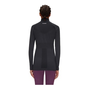 Bluza Femei Mammut Trift Half Zip Black - Img 2