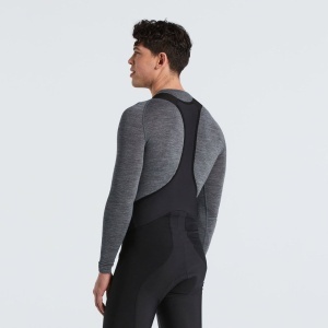 Bluza SPECIALIZED Men's Merino Seamless LS Base Layer - Grey - Img 7