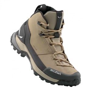 Bocanci trekking dama Salewa Puez Leather Mid Powertex - Img 2