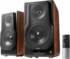 Boxe Edifier Premium 2.0 Speaker System, Brown-Black - Img 4