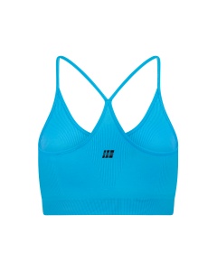 Bustieră alergare CEP Core Run Light Support Bra | susținere ușoară - light blue - Img 9