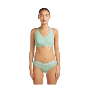 Bustiera Femei Icebreaker Merino Blend 125 Cool-Lite™ Sprite Albastru