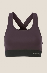 Bustieră sport Craft Training Bra Padded - mov | antrenament - Img 2