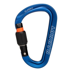 Carabiniera Mammut Classic HMS Screwgate Carabiner Blue