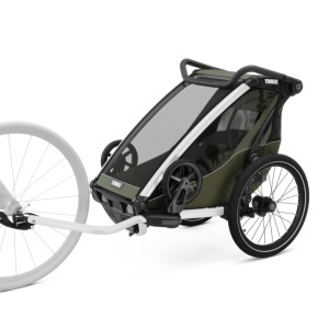 Carucior multisport Thule Chariot Lite single, Vintage Green - Img 2