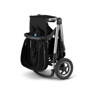 Carucior Thule SLEEK Cadru Gri si Copertina Midnight Black - Img 9