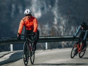 Castelli - jacheta ciclism de iarna Alpha Ros 2 Gore-Tex Infinium wind stopper - portocaliu negru - Img 15