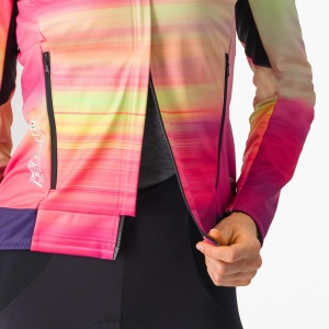 Castelli - jacheta ciclism - Perfetto LTD RoS 2 W 4-14 gr C - roz multicolor - Img 6