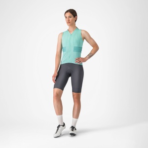 Castelli - maiou ciclism - Anima 4 Sleeveless - 20-35 gr C - albastru deschis - Img 5