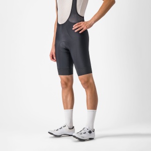 Castelli - pantaloni ciclism scurti cu bretele - Entrata 2 Bibshort - 15-35 gr C - negru - Img 5