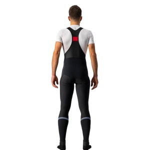 Castelli - Pantaloni lungi ciclism cu bretele pentru iarna si vreme rece - Polare 3 - negru - Img 2