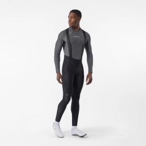 Castelli - pantaloni lungi cu bretele - Espresso 2 Bibtight - gri fumuriu - 3XL - Img 12