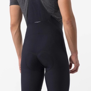 Castelli - pantaloni lungi cu bretele - Thermowoven Bibtight - negru - 3XL - Img 4