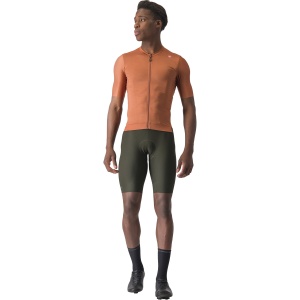Castelli - tricou ciclism cu maneca scurta pentru barbati Espresso Jersey - maro deschis mocha gri inchis - Img 4