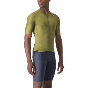 Castelli - tricou ciclism cu maneca scurta pentru barbati Espresso Jersey - verde inchis kaki - Img 3