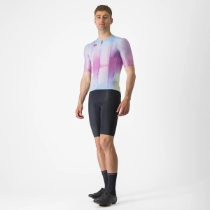 Castelli - tricou ciclism cu maneca scurta pentru barbati R-A/D Jersey - multicolor violet - Img 9