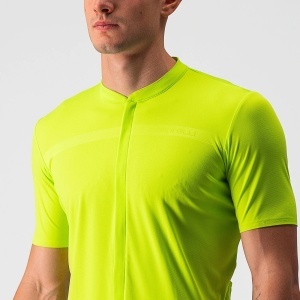 Castelli - tricou pentru ciclism cu maneca scurta Unlimited AllRoad - gallben fluo - Img 3