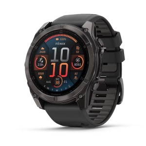 Ceas Garmin Fenix 8 Sapphire Titanium Amoled 51MM Carbon/Grey