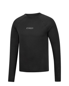 CEP - bluza base layer maneca lunga - Core Run Merino - black - L - Img 2