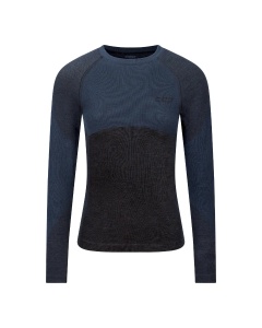 CEP - bluza base layer maneca lunga - Ski Merino 2.0 W - black - L