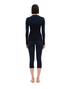 CEP - bluza base layer maneca lunga - Ski Merino 2.0 W - black - L - Img 8