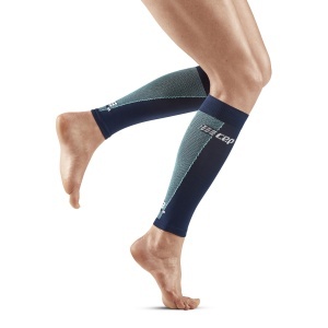 CEP - jambiere compresie - ultralight sleeves calf v3 W - blue | light blue - Img 4
