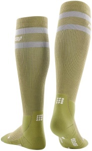 CEP - sosete compresie inalte - hiking 80`s socks tall W - olive | grey - Img 2