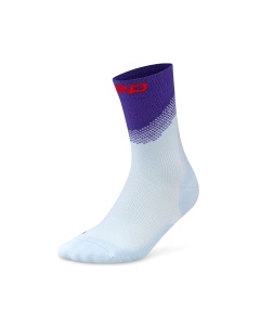 CEP - sosete compresie medii - run edt. split - black/light blue - Img 1