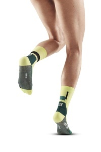 CEP - sosete compresie medii - the run limited 2024.1 socks mid cut W - lime - Img 3