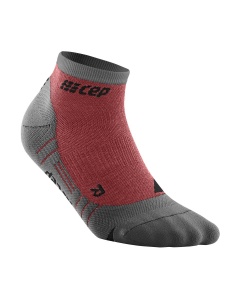 CEP - sosete compresie peste glezna - hiking light merino low-cut socks - stonegrey | grey - Img 5