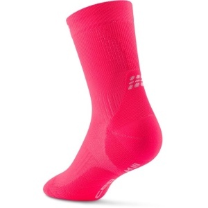 CEP - sosete compresie peste glezna - run socks mid cut 5.0 W - pink - Img 3