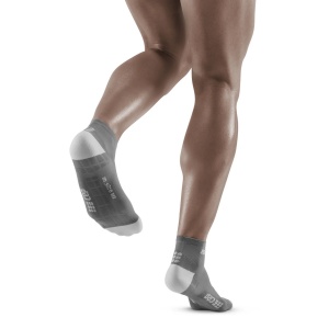 CEP - sosete compresie scurte - UltraLight low-cut Socks - Grey I Light Grey - Img 4