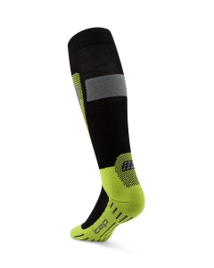 CEP - sosete compresie tall - Ski Merino 3.0 - black | blue - III - Img 6