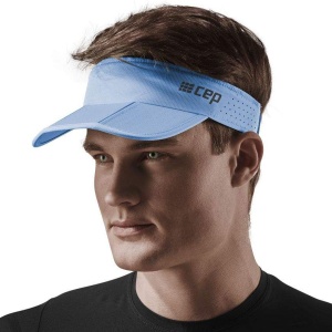 CEP - vizor alergare unisex Running Visor - albastru deschis sky - Img 3