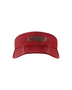 CEP - vizor - run foldable visor - burgundy - Img 3