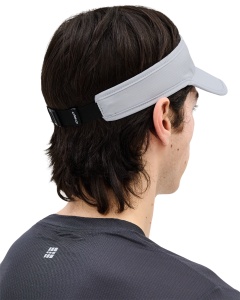 CEP - vizor - run foldable visor - burgundy - Img 11