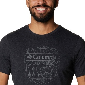 Columbia - Tricou Barbati Columbia Bluff Mesa Graphic Tee II - negru - Img 5