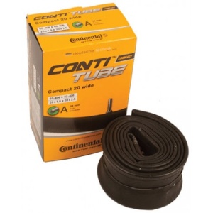 Continental - camera bicicleta 20" - Compatct 20 Wide - 20"x1.9-> 20"x2.5 - 50-406-> 62-406 - valva auto 34mm