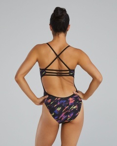 Costum înot întreg femei TYR Trinityfit Triadic - multicolor | 300h clor - Img 2