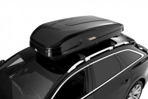 Cutie Portbagaj Auto Modula FALCON, negru lucios – 470L - Img 5