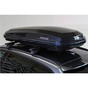 Cutie portbagaj Menabo Diamond 500 Black, 209x79x36cm - Img 2