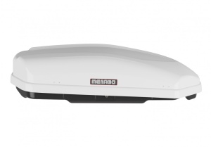 Cutie portbagaj Menabo Satellite 330 ABS White, 141x77x34cm - Img 2