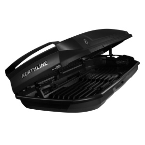 Cutie portbagaj Neumann Northline Tirol 420 Negru Mat - Img 2