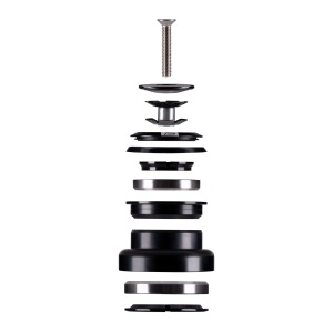 Cuvete Force A-Head 1 1/8 Al Tapered Negre - Img 3