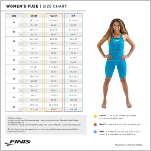 Finis - Costum inot tehnic pentru fete sau femei - Fuse Open Back Kneeskin - negru - Img 12