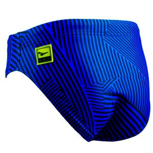 Finis - Slip inot copii - Albastru maze - Img 2