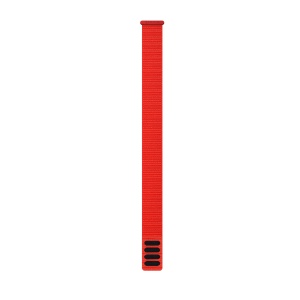 Garmin curea din nailon UltraFit 22 v2 - rosu Flame Red
