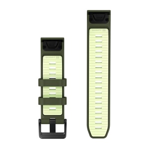 Garmin - curea metalica - QuickFit 22 - MARQ hybrid titanium + silicon - carbon gray - Img 17