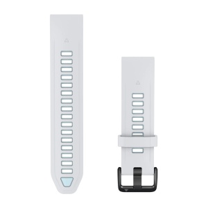 Garmin - curea silicon - QuickFit 20 watch band - Whitestone I Ice Blue