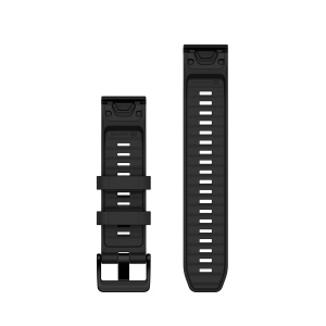 Garmin curea silicon QuickFit 22 - negru Black Silicone - Img 2